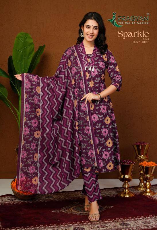 Pragyan sparkel vol 1 Kurti supplier in Surat